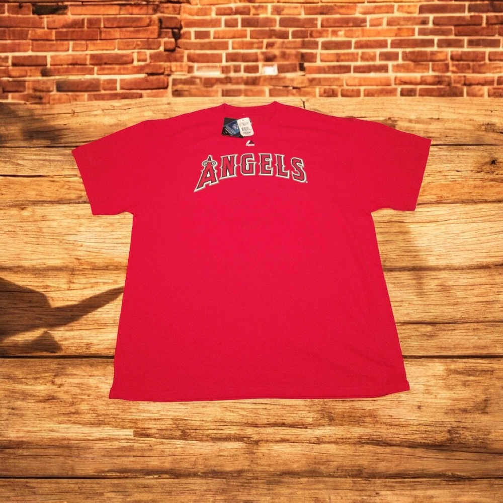 New Red Angels Baseball Team T Shirt Size 2x Large